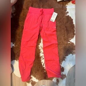 Lululemon NWT pink dance studio pants